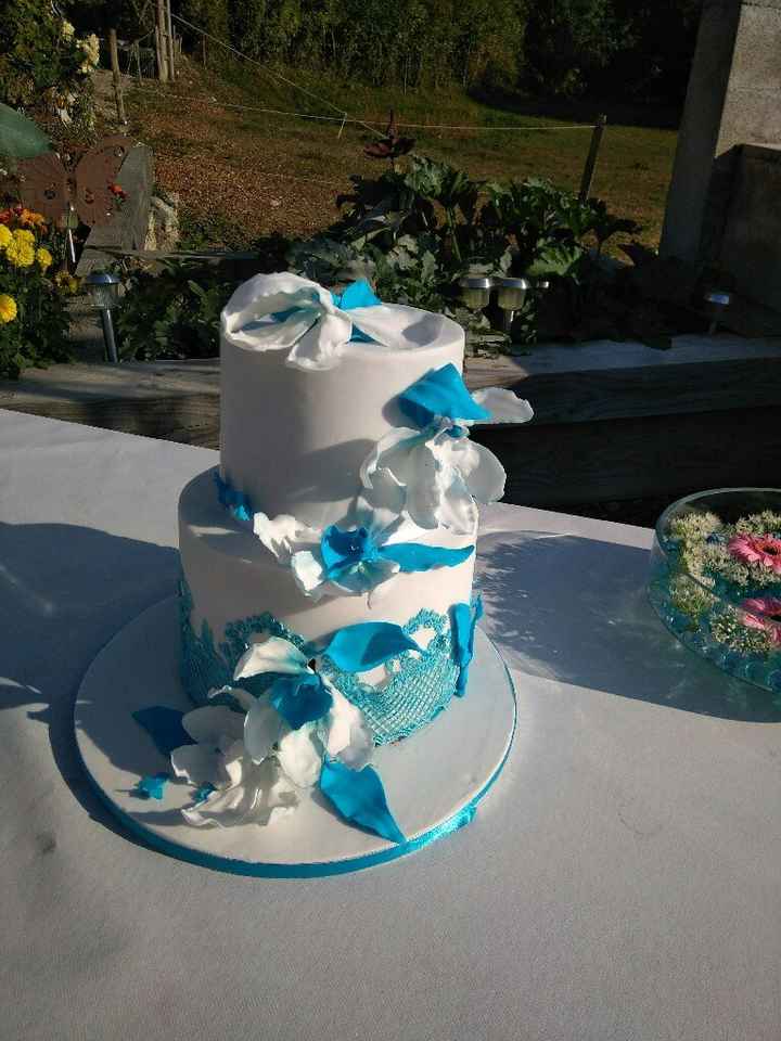 Notre gâteau de mariage - 1