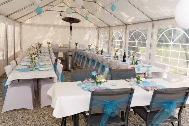 Vue d'ensemble du chapiteau