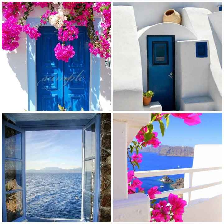 Lune de miel à Santorini