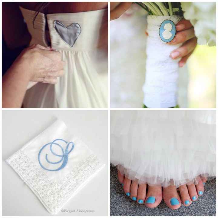 quelque chose de bleu mariage