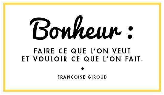bonheur