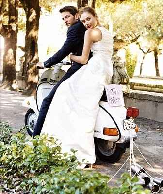 vespa mariés