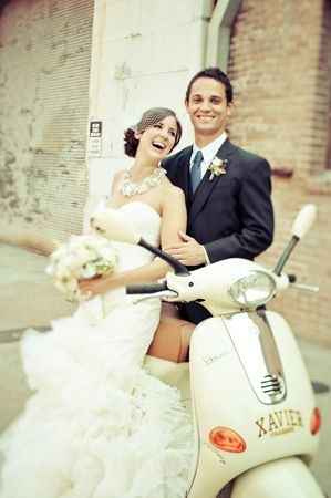 vespa mariés