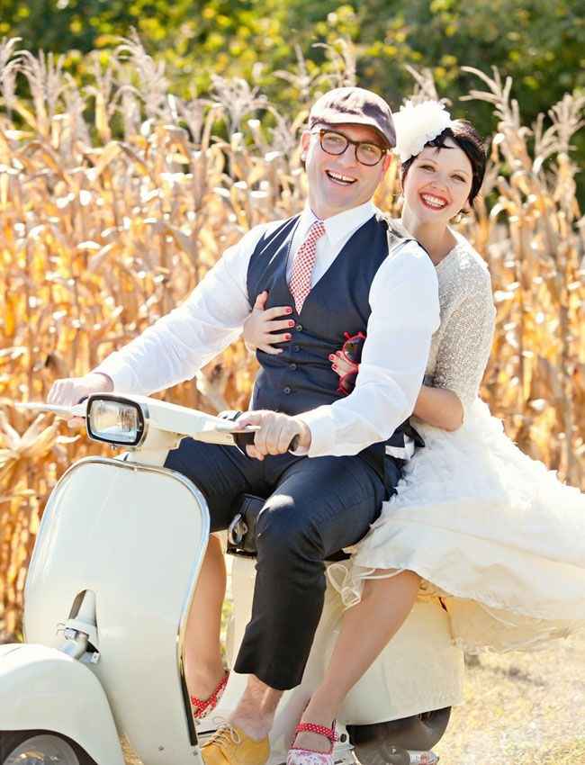 vespa mariés