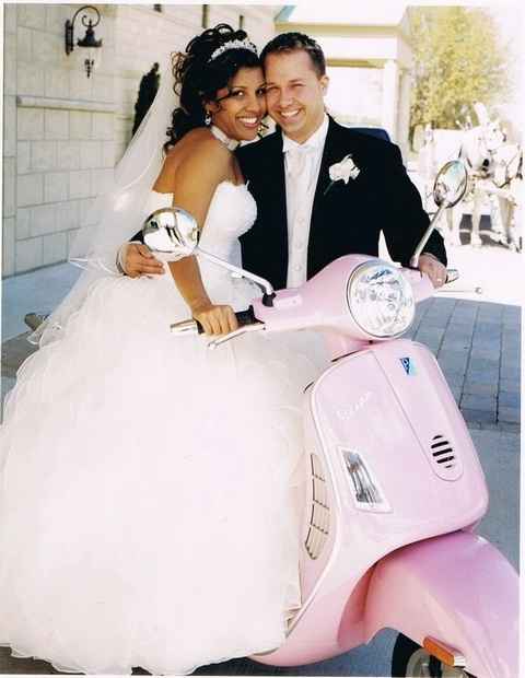 vespa mariés