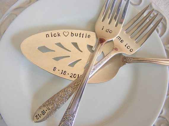 couverts mariage personnalisés