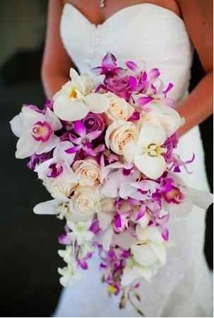 bouquet mariée orchidée