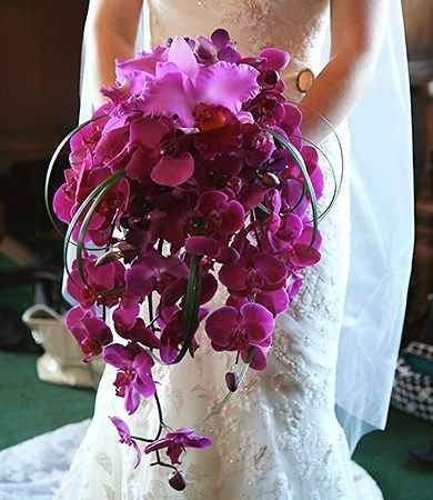 bouquet mariée orchidée