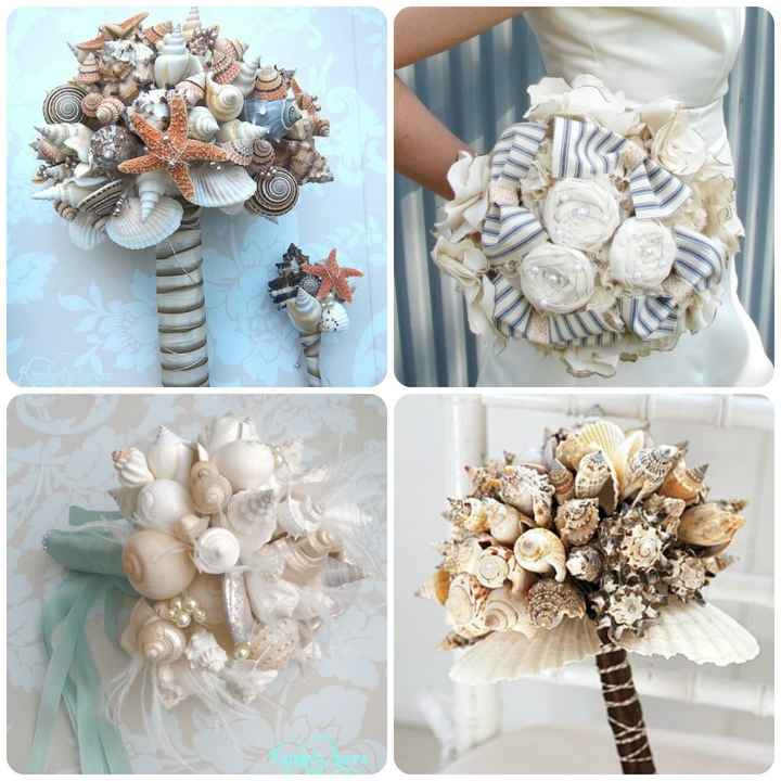 bouquet mariée mer
