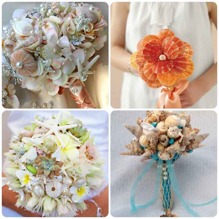 bouquet mariée mer