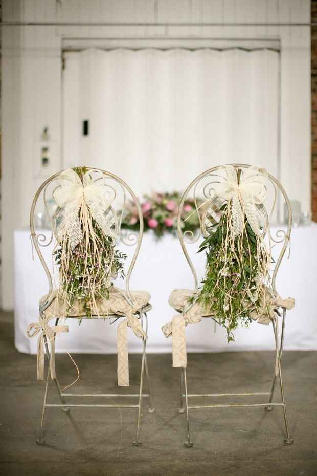 chaises des mariés