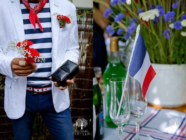 mariage bleu blanc rouge