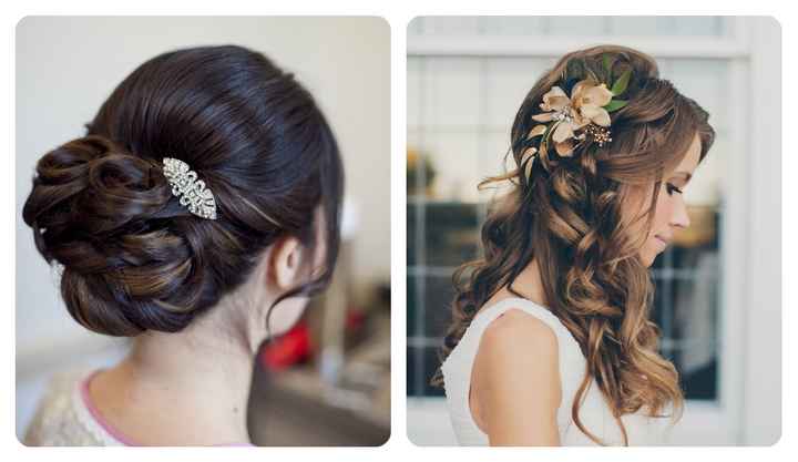 coiffure  mariée