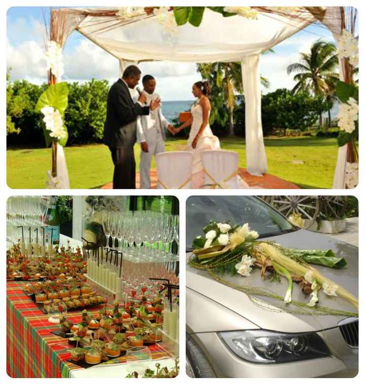 mariage antillais - caribéen