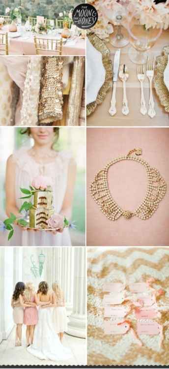 mariage rose gold