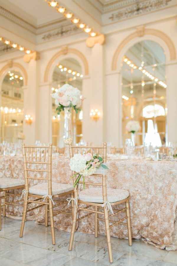 mariage rose gold