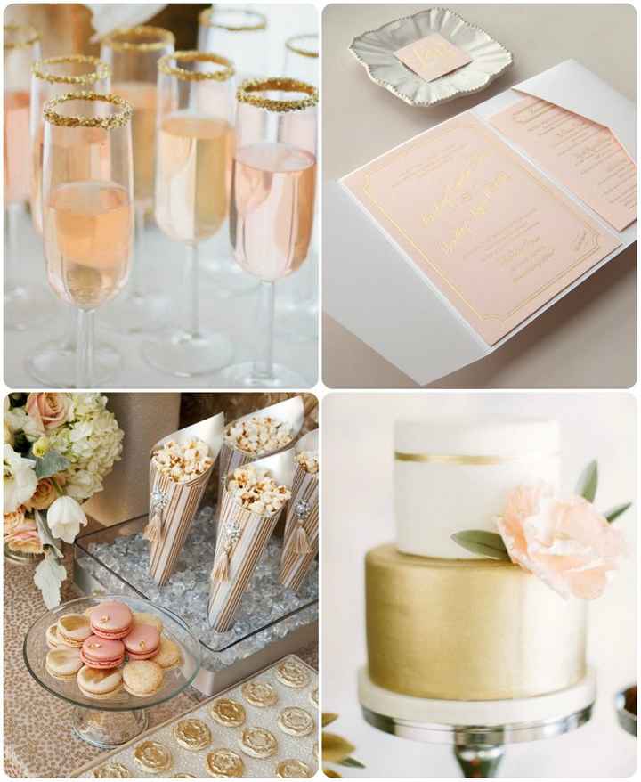 mariage rose gold