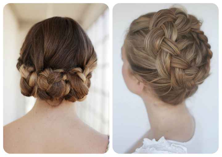 coiffure demoiselle d'honneur