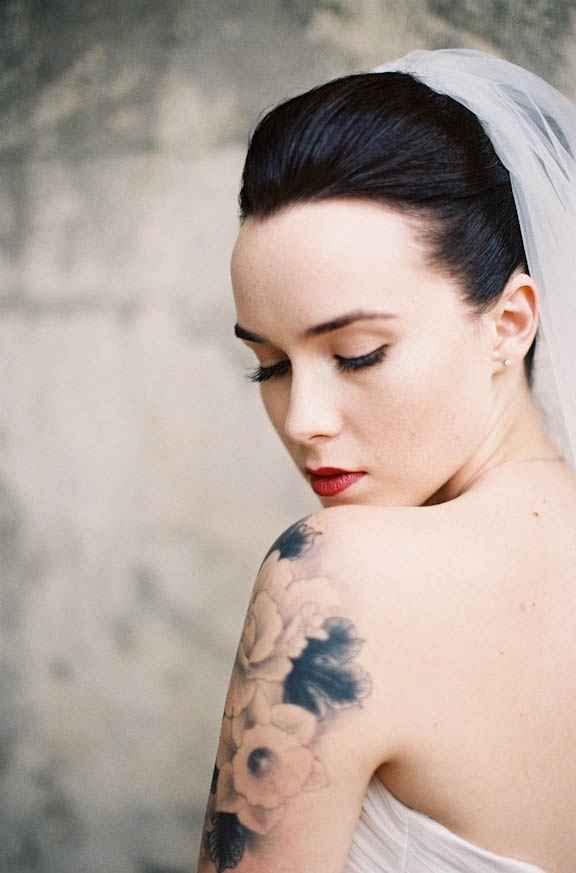 mariée tatouée