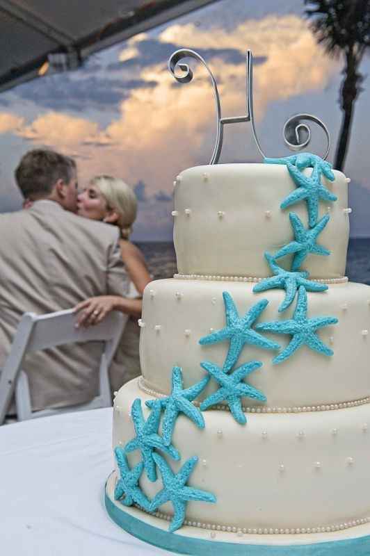 wedding cake plage