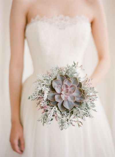 bouquet de mariée cactus