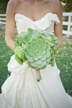 bouquet de mariée cactus
