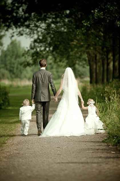 famille des mariés