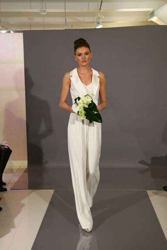 mariée en patalon