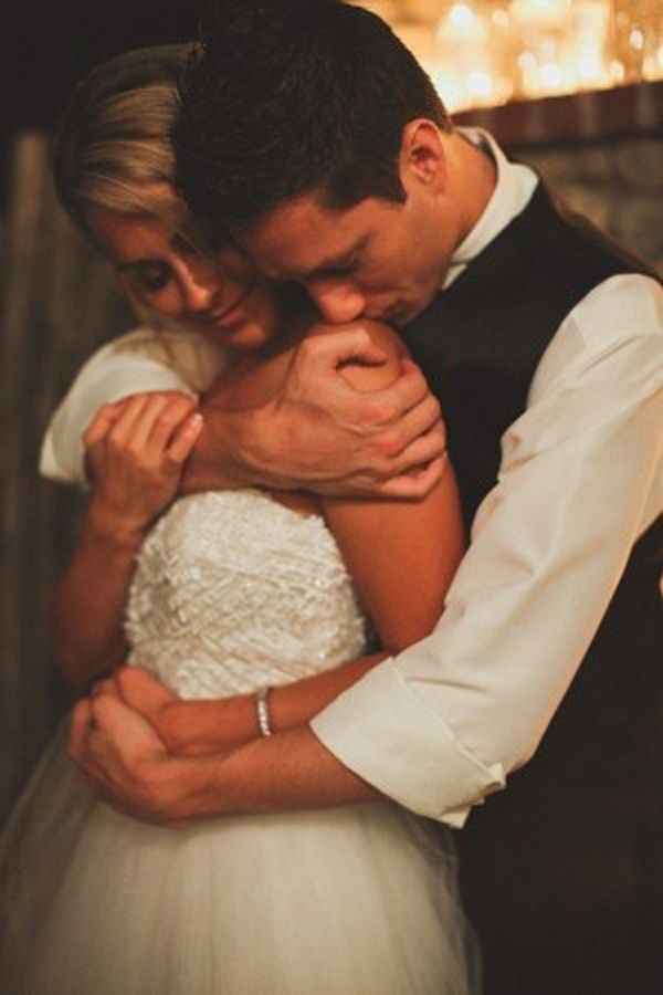mariés romantique