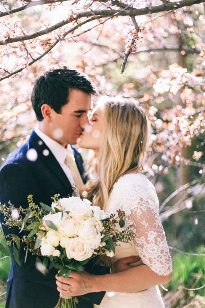 mariés romantique