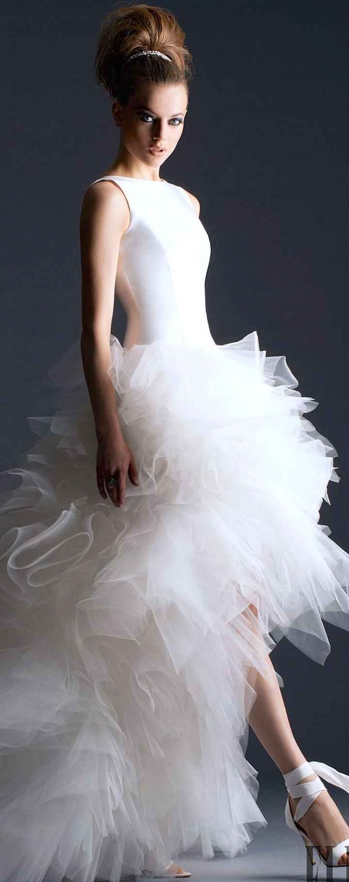 robe de mariée tutu