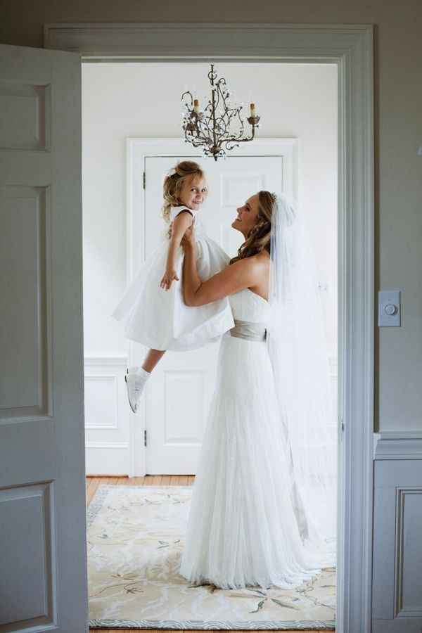 mariée et fille 