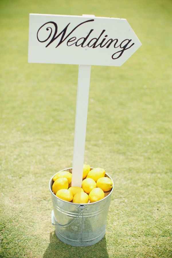 mariage thème citron