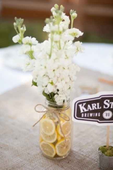 mariage thème citron