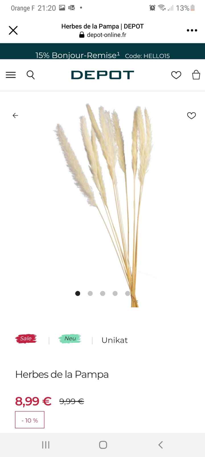 Site déco "depot" - 2