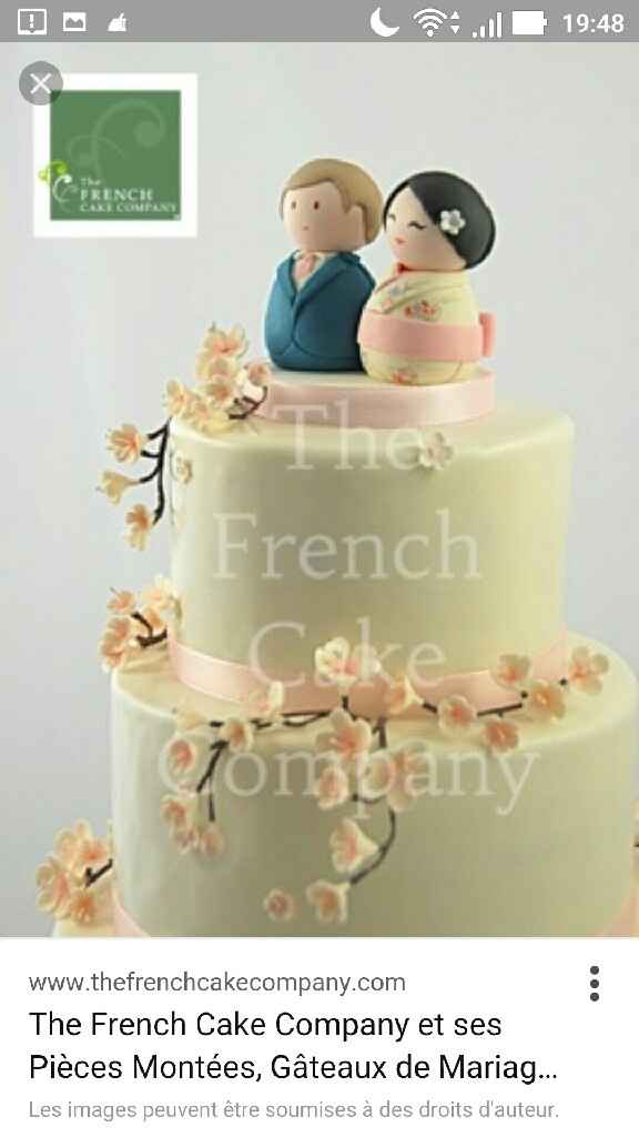 Pièce montée thème japon - 1