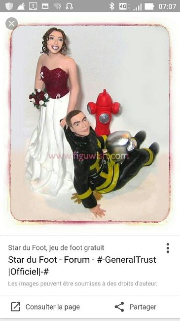 Figurine wadding cake - 1