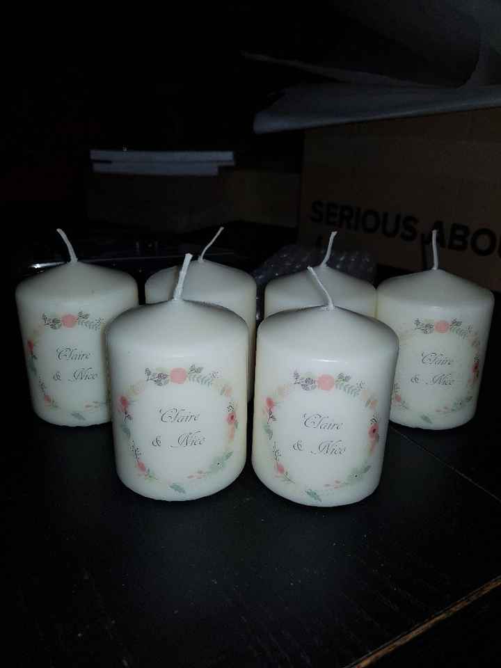 Bougies personnalisées diy - 1