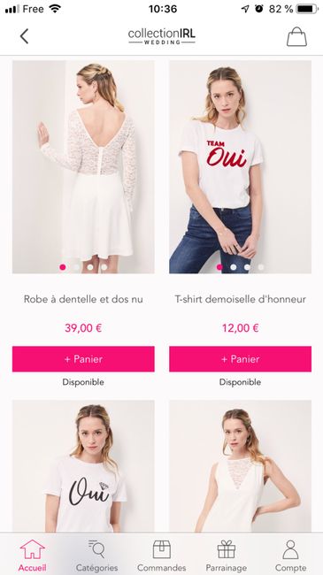 Vente Wedding showroom privée - 2