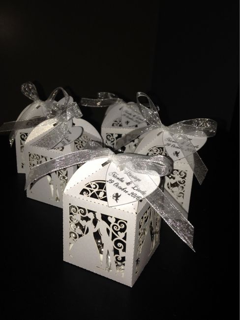 Boîte dragées mariage 