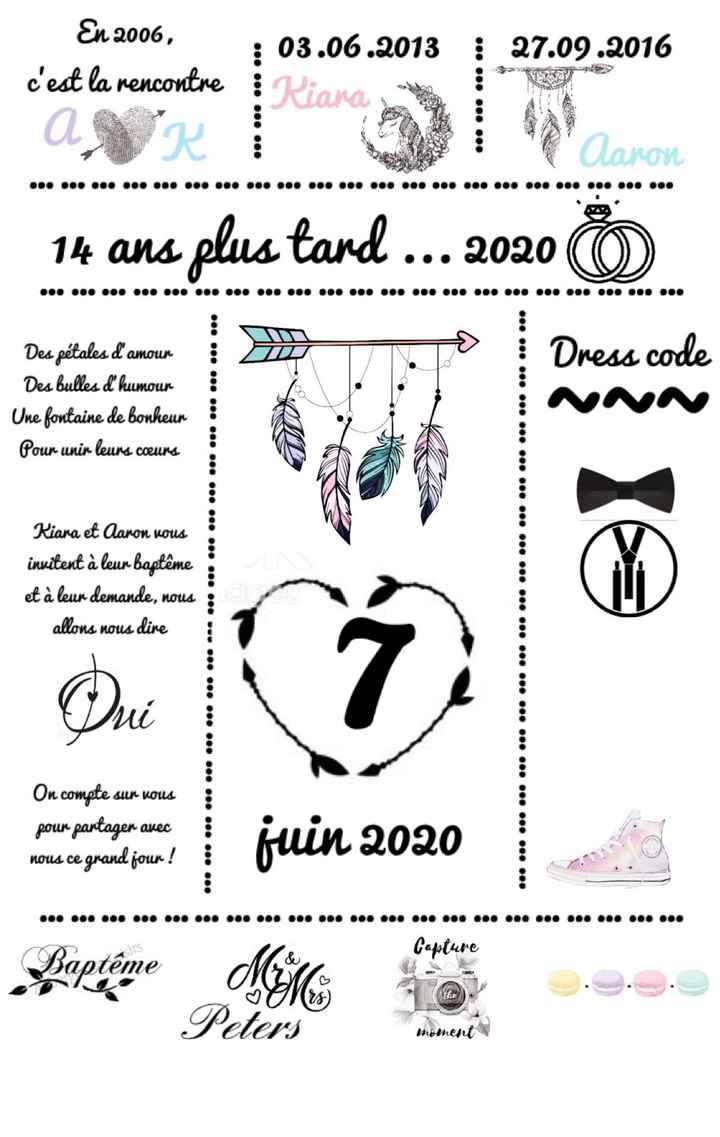 Faire part - 1