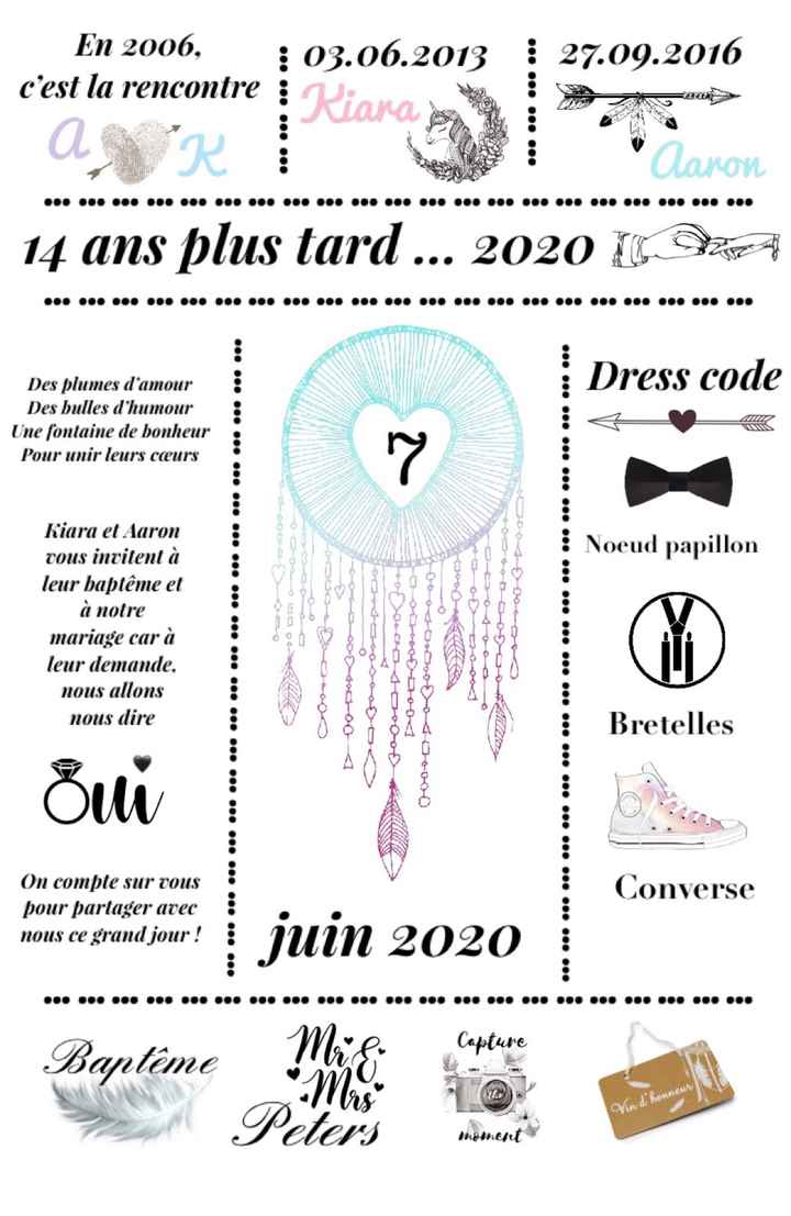 Faire part - 1