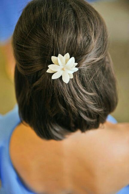 Coiffure sur cheveux court - 1