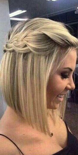 Coiffure sur cheveux court - 4