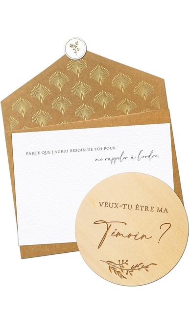 😍Demande témoins / demoiselle d'honneur 😍 2