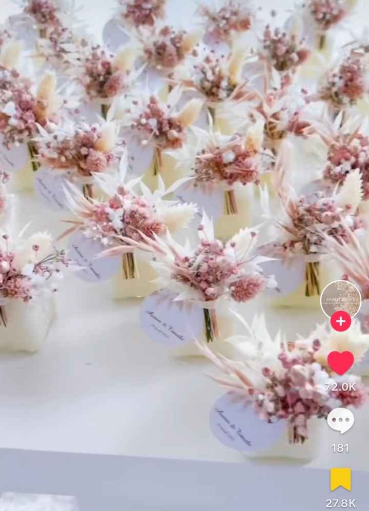 Cadeau témoins / invité - 2