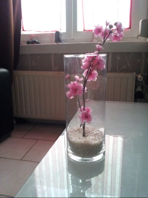 centre de table sakura