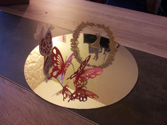 centre centre de table kirigami