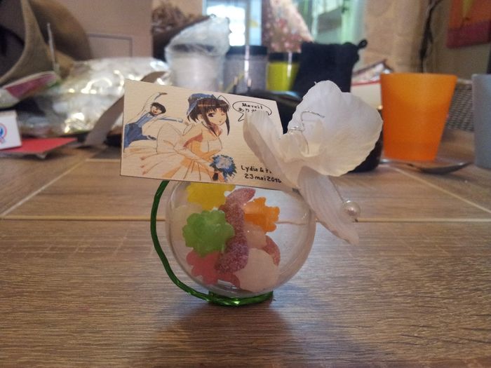 nos cadeaux aux invités