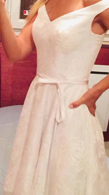 Robe pour la cérémonie civile 2